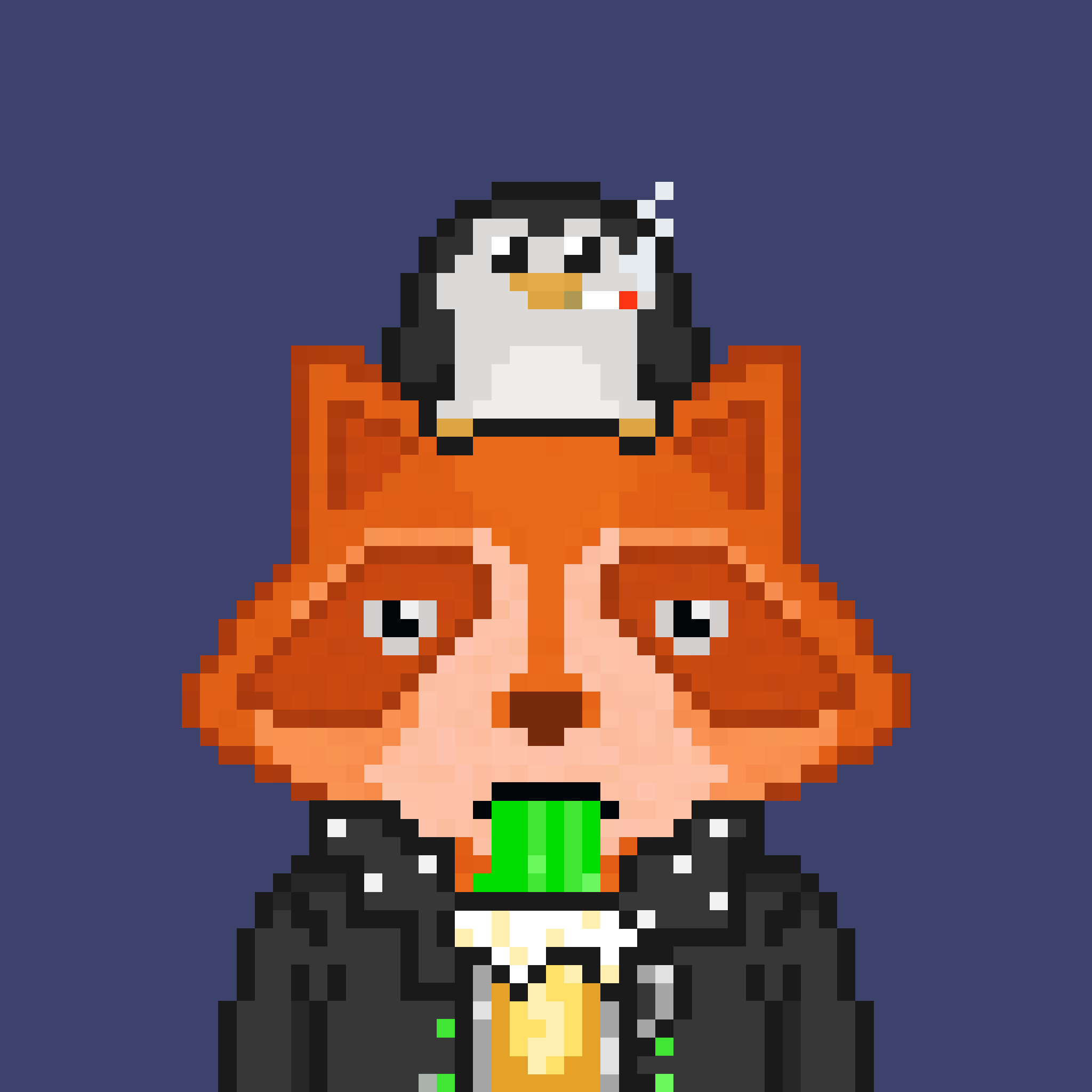 Pixel Raccoon #1791 NFT on Algorand