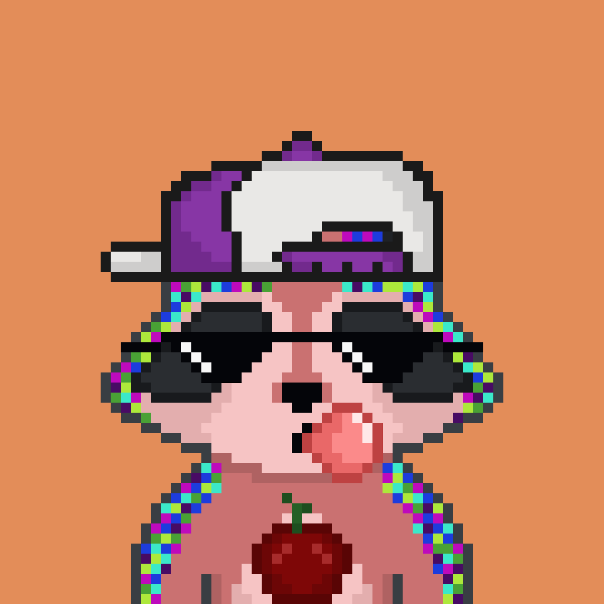 Pixel Raccoon #1796 NFT on Algorand