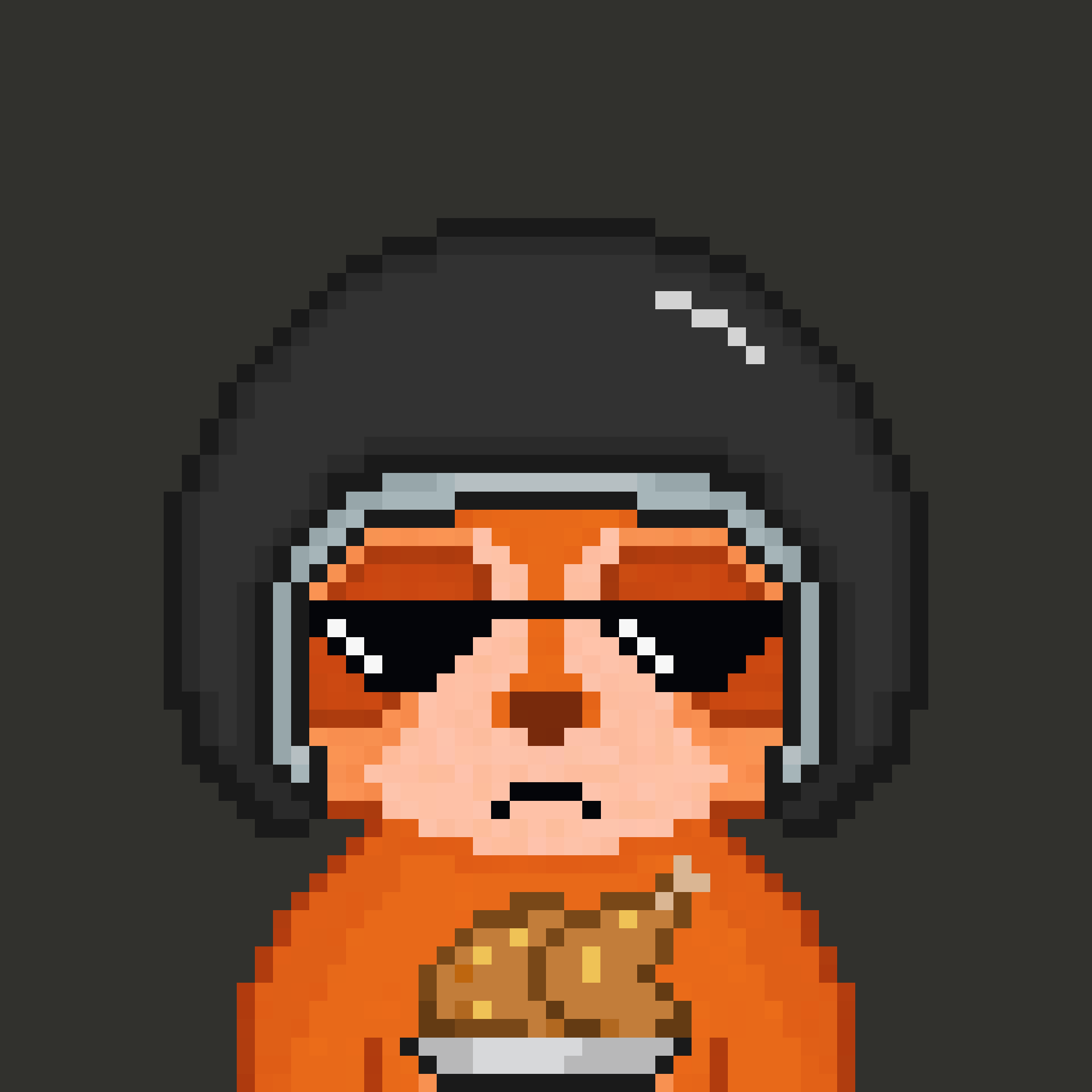 Pixel Raccoon #180 NFT on Algorand