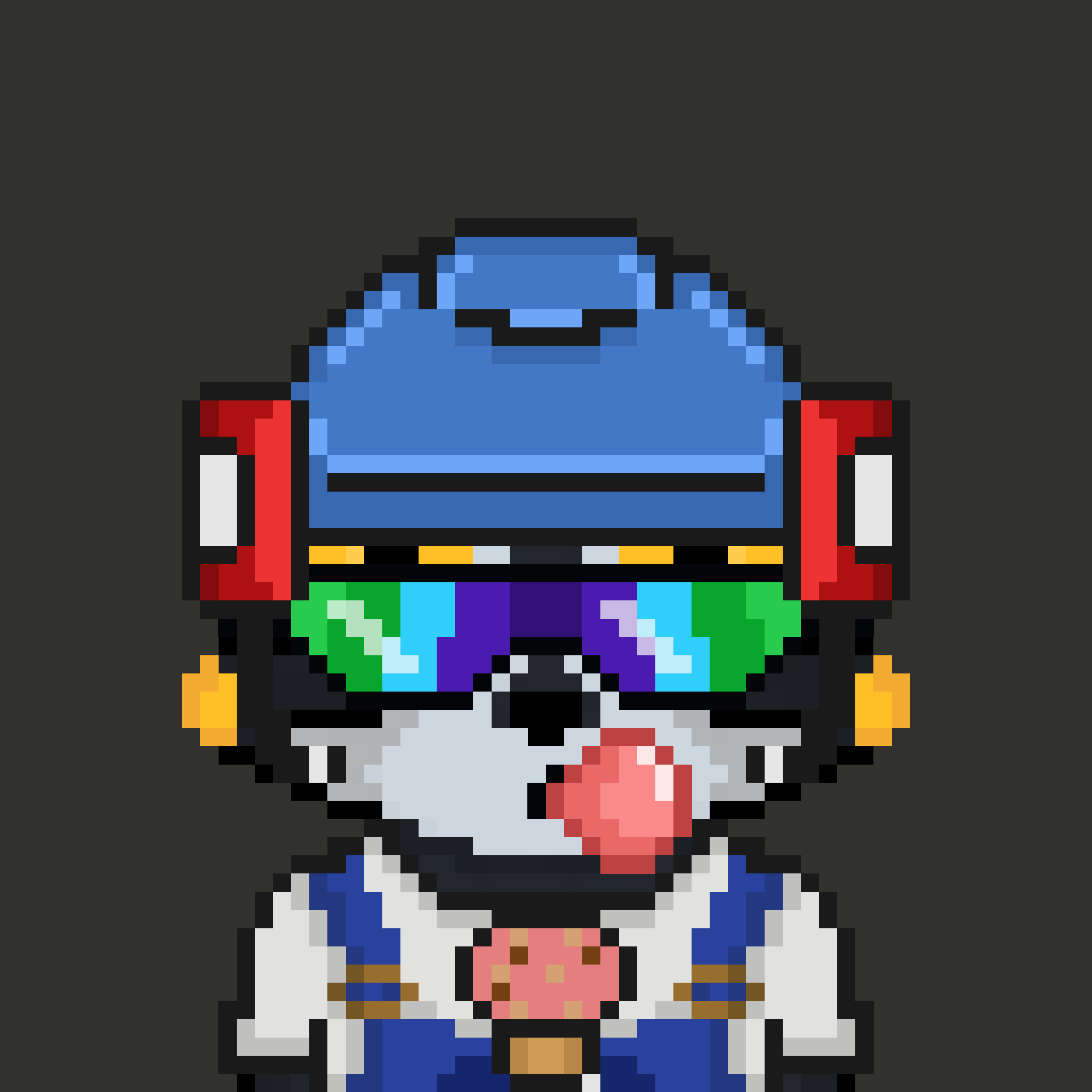 Pixel Raccoon #181 NFT on Algorand