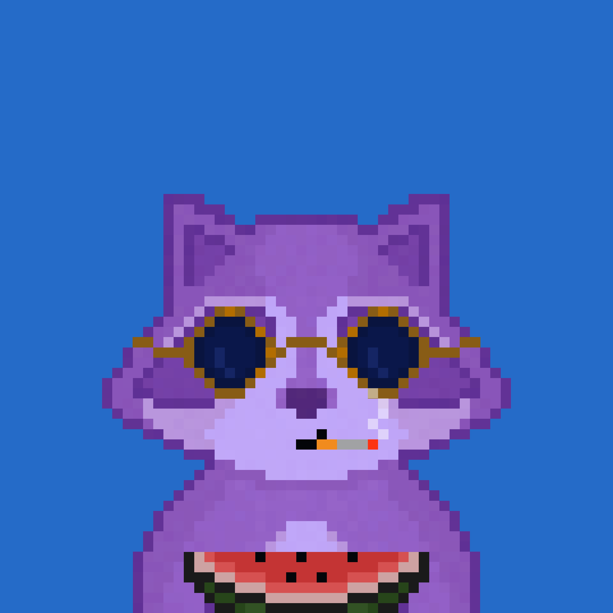 Pixel Raccoon #1817 NFT on Algorand