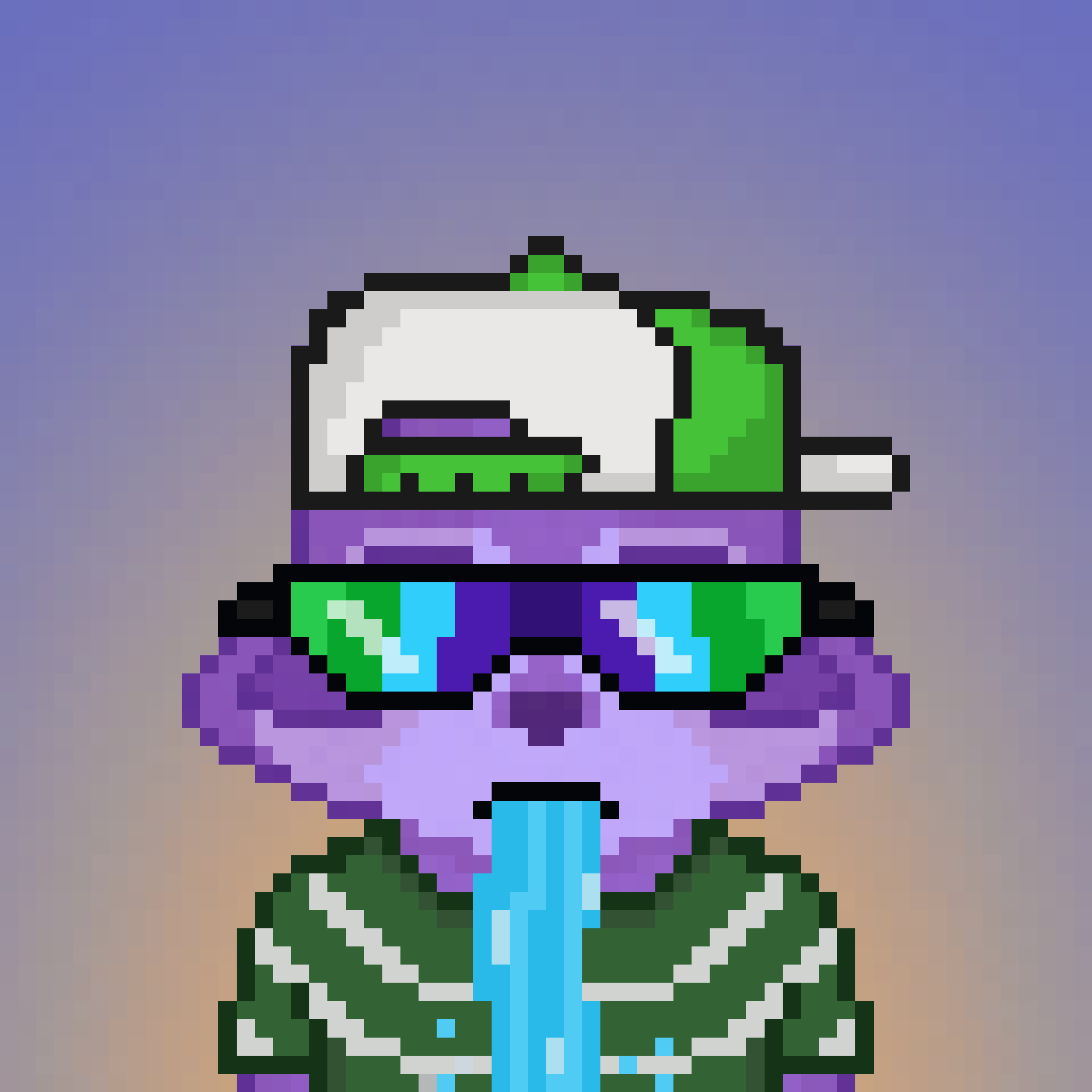 Pixel Raccoon #1838 NFT on Algorand
