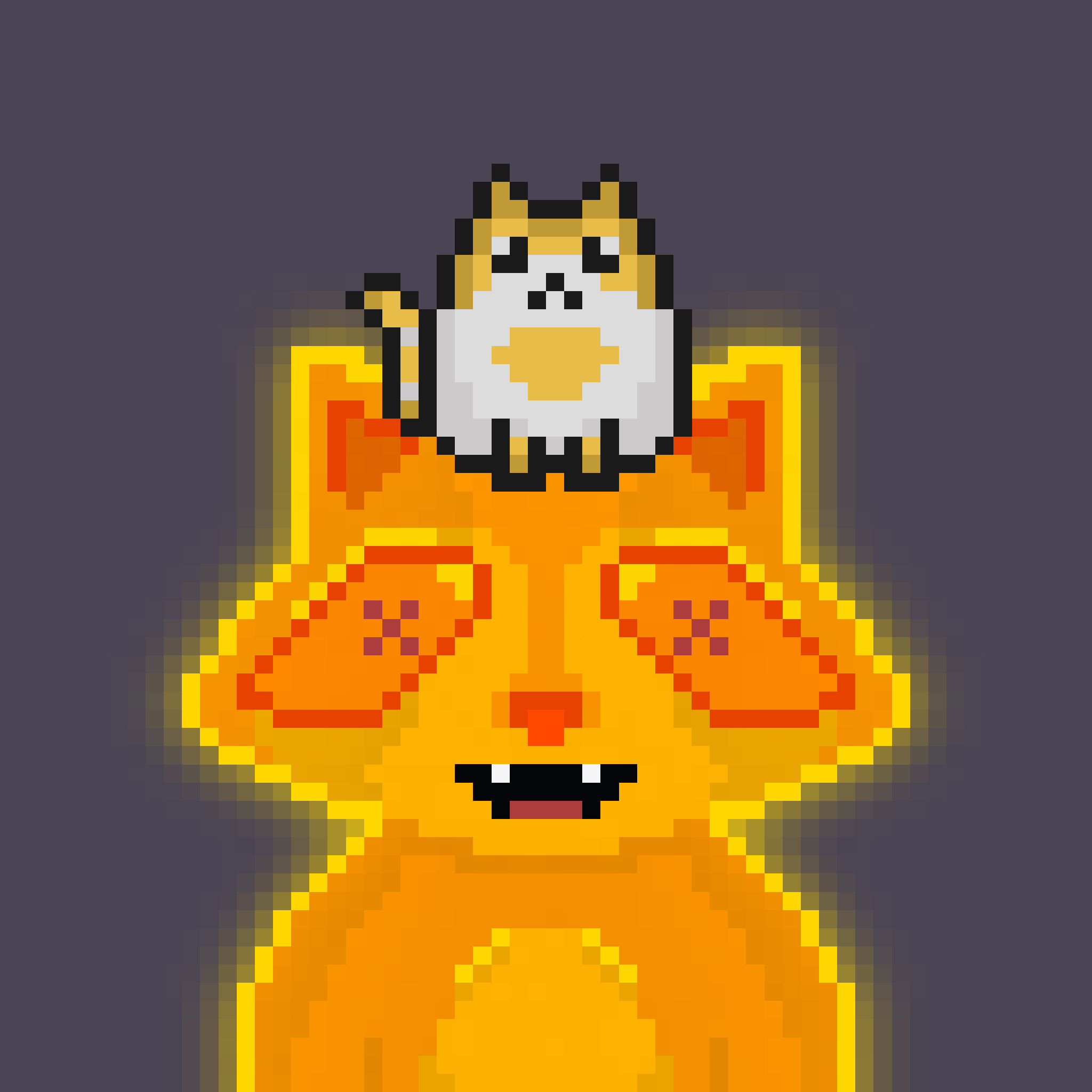 Pixel Raccoon #1839 NFT on Algorand