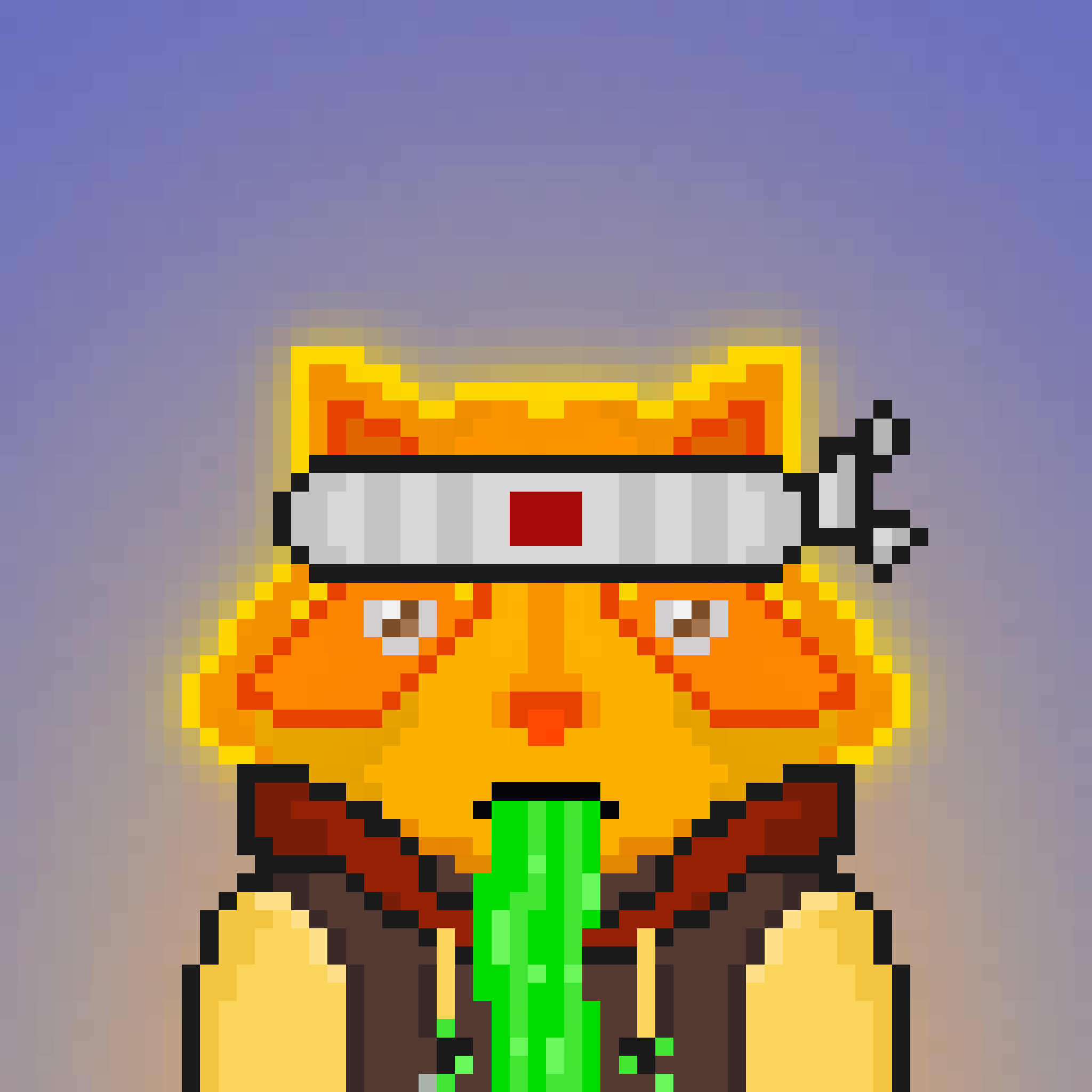 Pixel Raccoon #184 NFT on Algorand