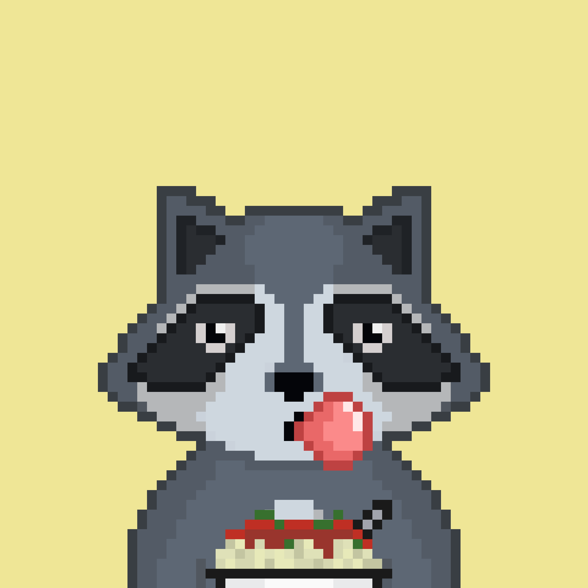 Pixel Raccoon #1893 NFT on Algorand