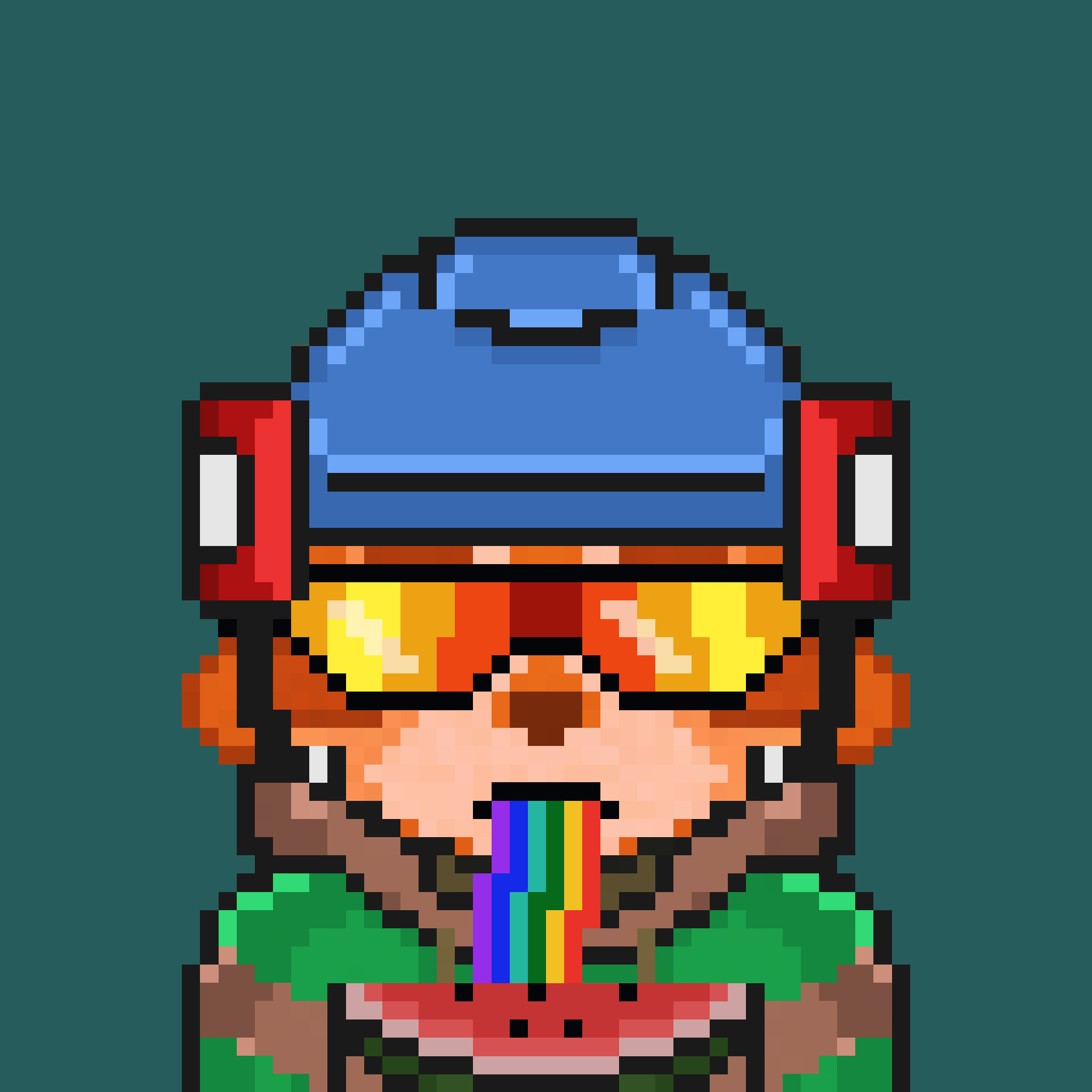 Pixel Raccoon #1898 NFT on Algorand