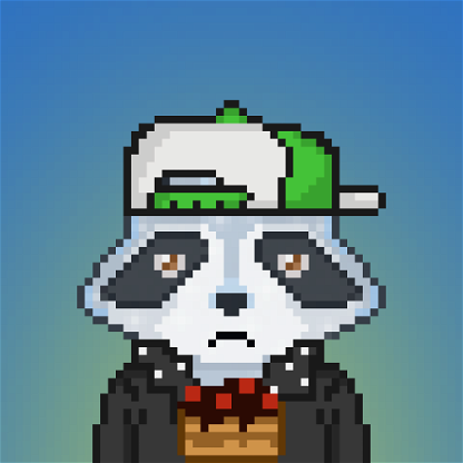 Pixel Raccoon #191