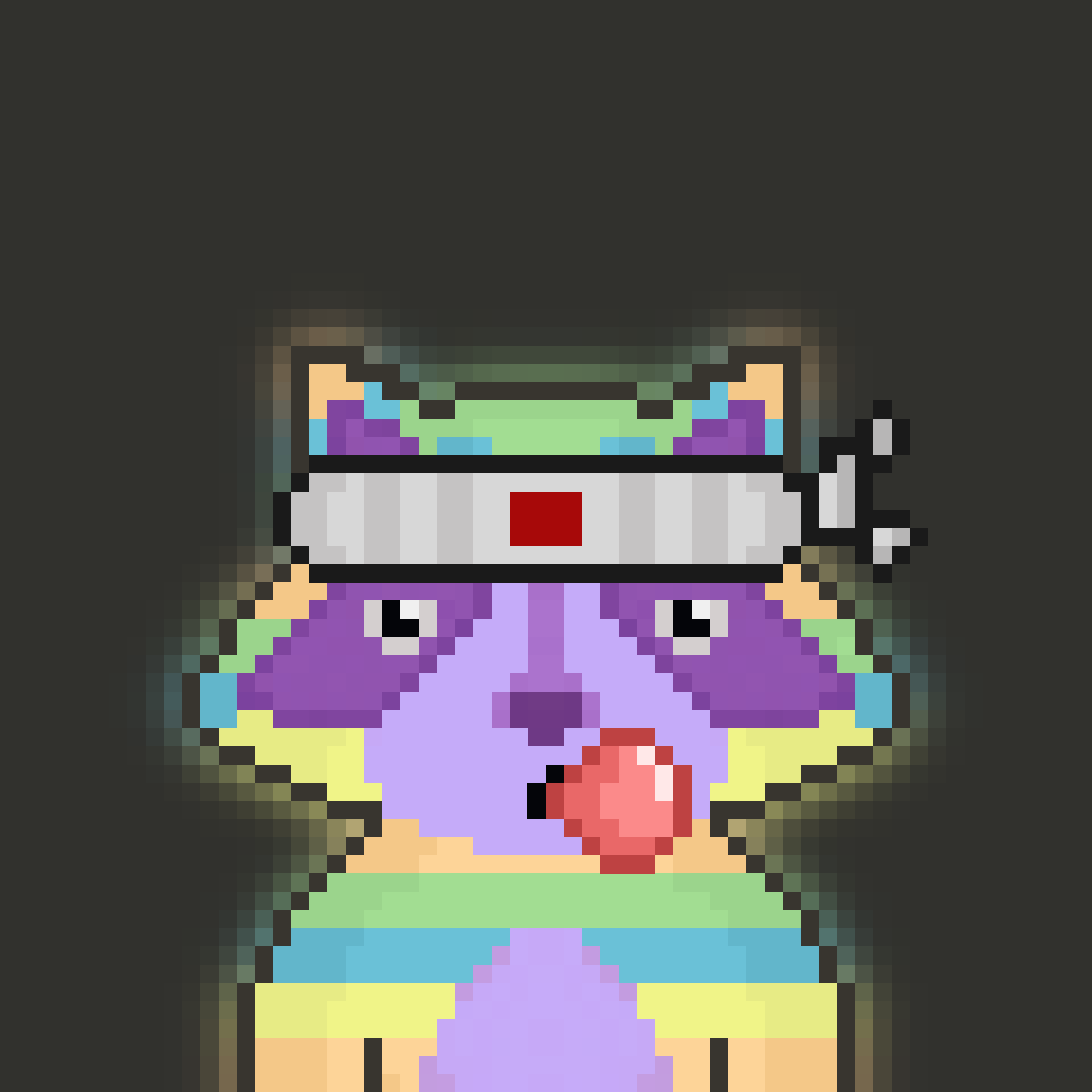 Pixel Raccoon #192 NFT on Algorand