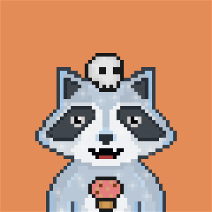 Pixel Raccoon #1938
