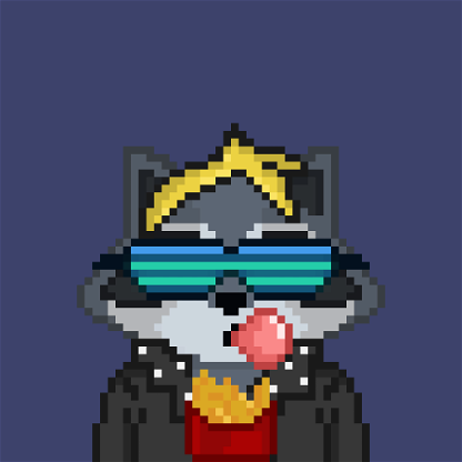Pixel Raccoon #1978