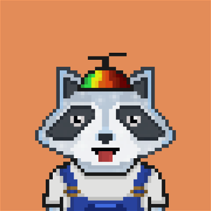 Pixel Raccoon #1979