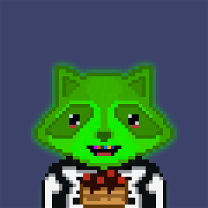 Pixel Raccoon #1981