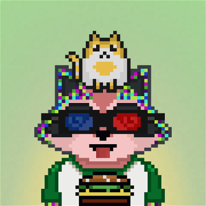 Pixel Raccoon #1986