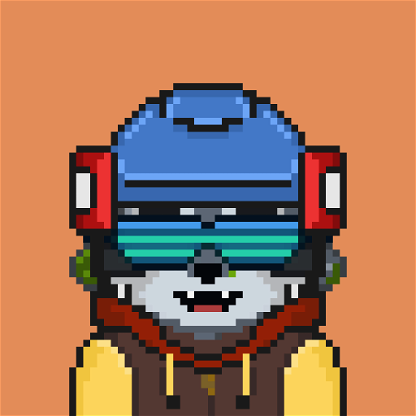 Pixel Raccoon #1992