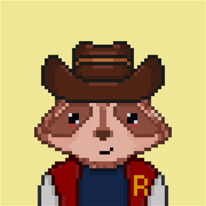 Pixel Raccoon #1994