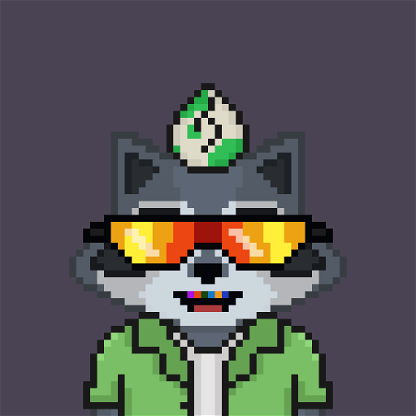 Pixel Raccoon #1995