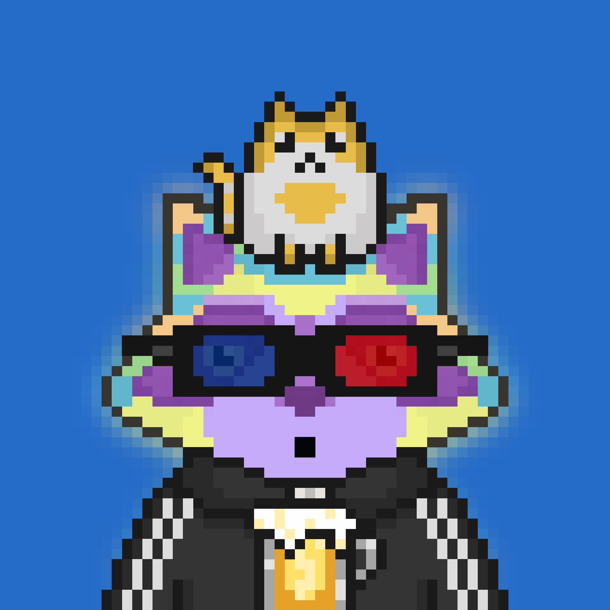 Pixel Raccoon #2001 NFT on Algorand
