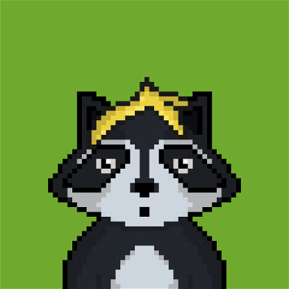 Pixel Raccoon #2002