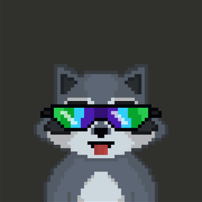 Pixel Raccoon #2005