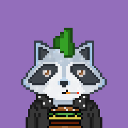 Pixel Raccoon #2006