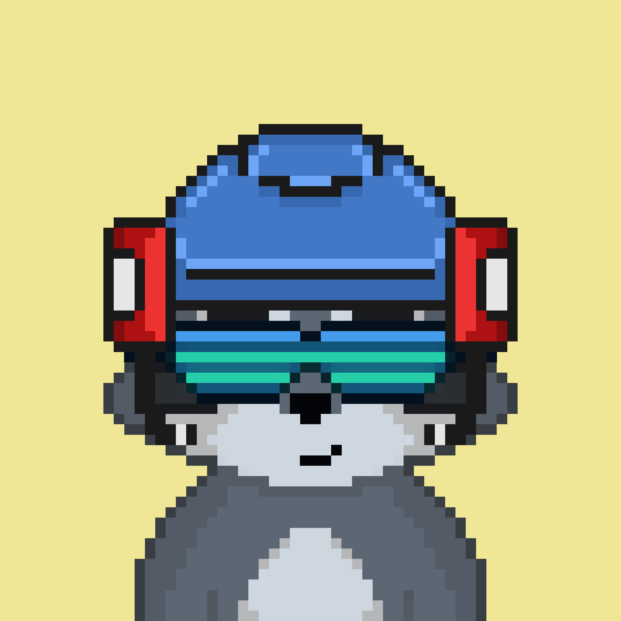 Pixel Raccoon #201 NFT on Algorand