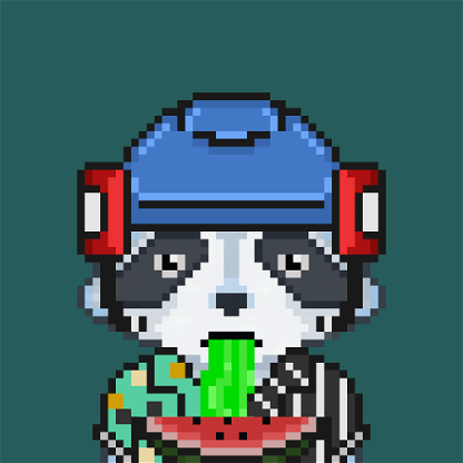 Pixel Raccoon #2020