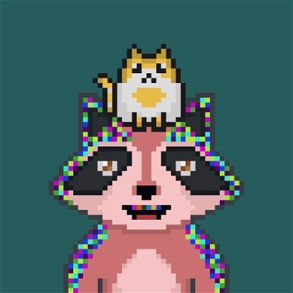 Pixel Raccoon #2022