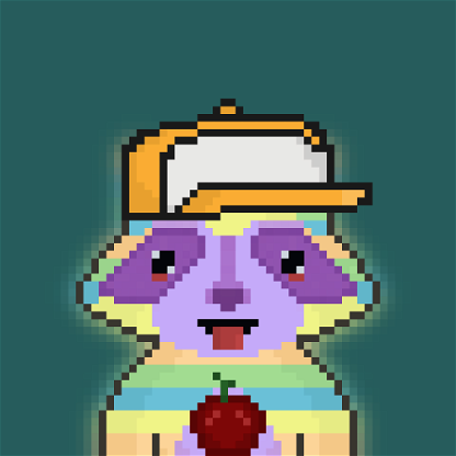 Pixel Raccoon #2030