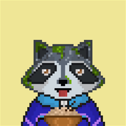 Pixel Raccoon #2059