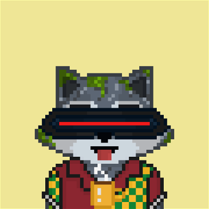 Pixel Raccoon #2088