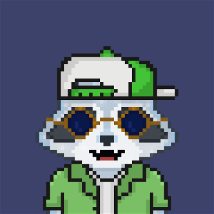 Pixel Raccoon #2093
