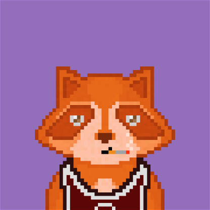 Pixel Raccoon #2095
