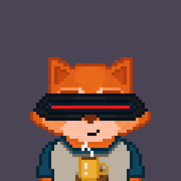 An image of Pixel Raccoon #2097