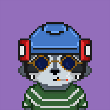 Pixel Raccoon #2104