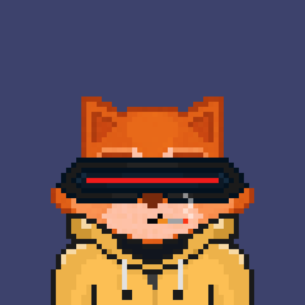 An image of Pixel Raccoon #2105