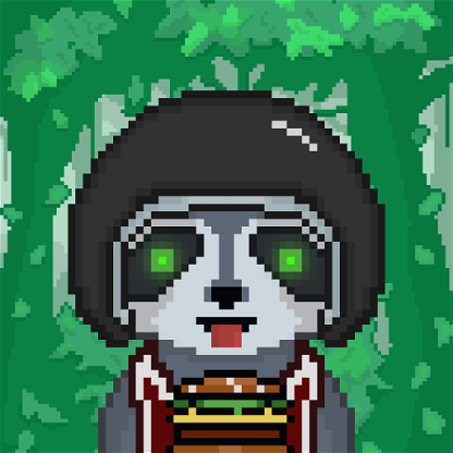 Pixel Raccoon #2109