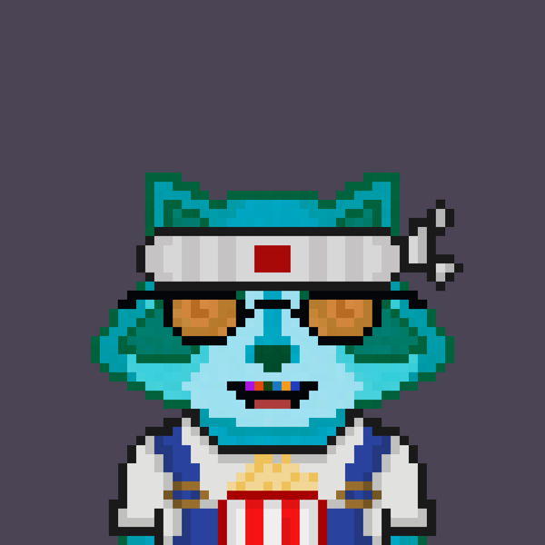 An image of Pixel Raccoon #2110