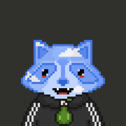Pixel Raccoon #2112