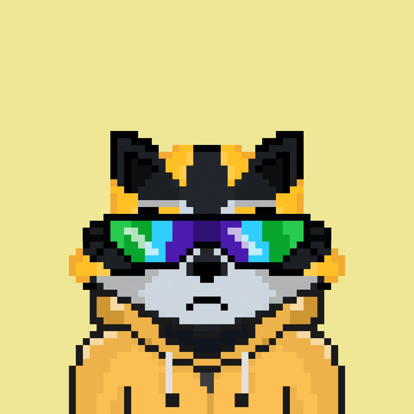 An image of Pixel Raccoon #2113