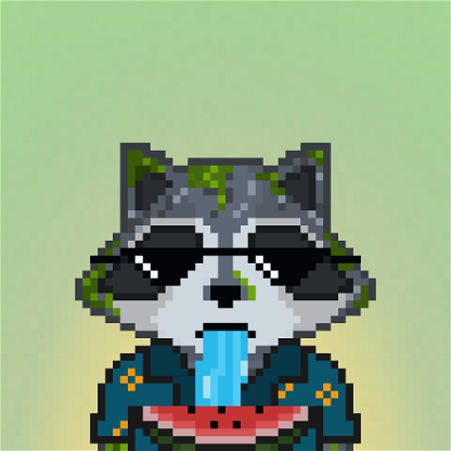 Pixel Raccoon #2117