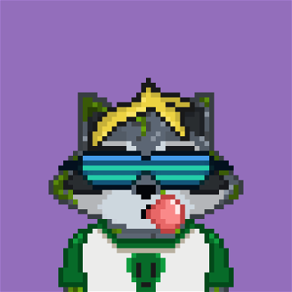 Pixel Raccoon #2119