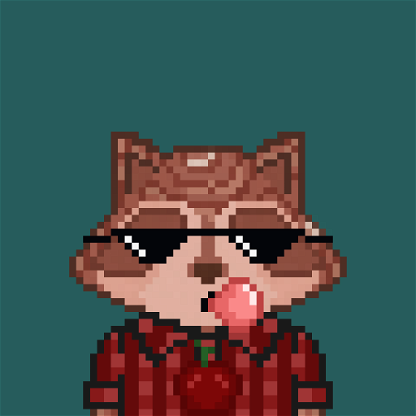 Pixel Raccoon #2126