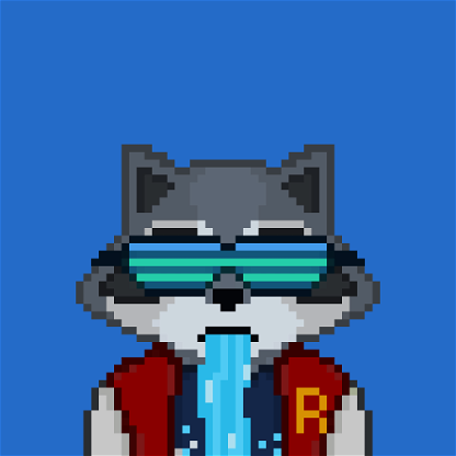 Pixel Raccoon #2127