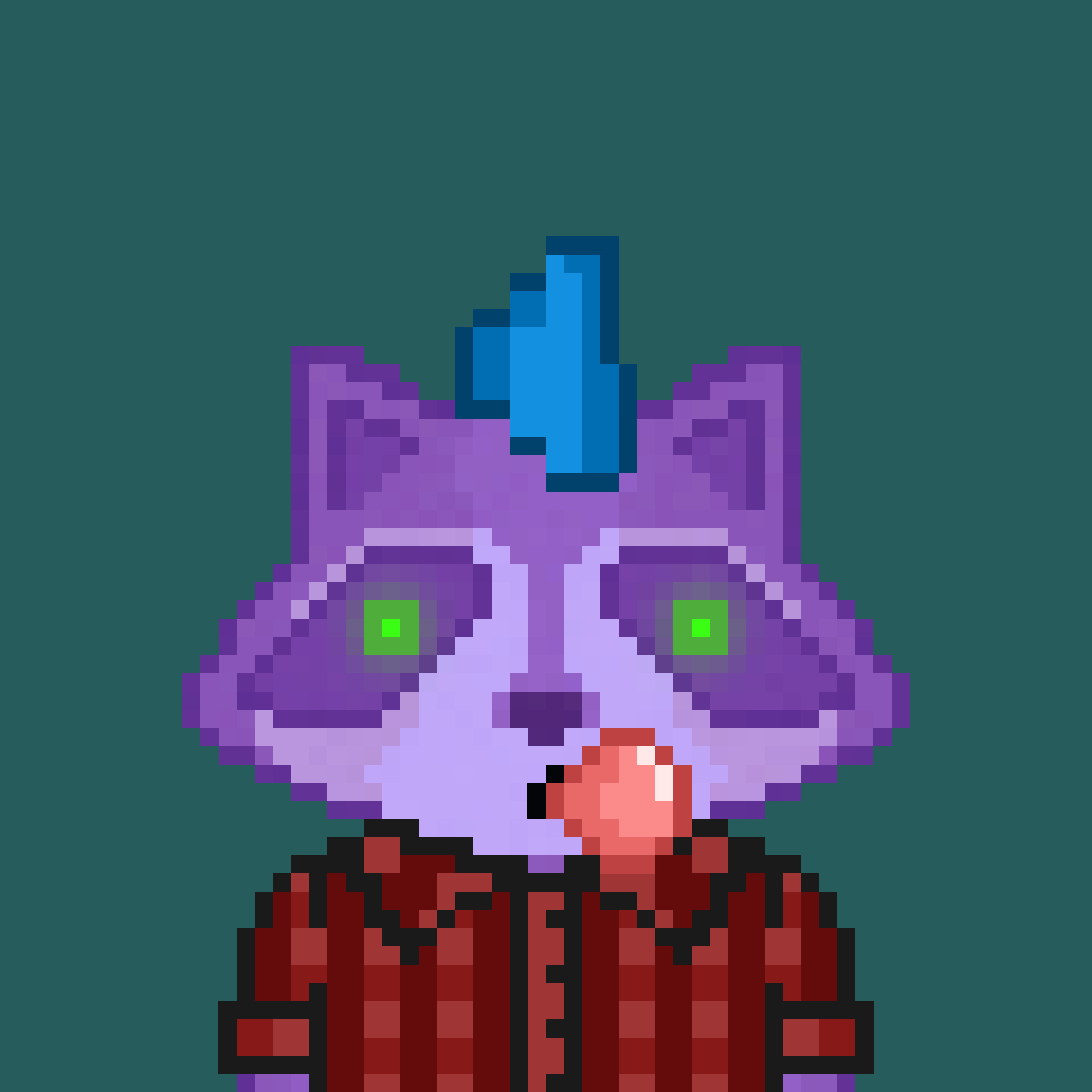 Pixel Raccoon #213 NFT on Algorand