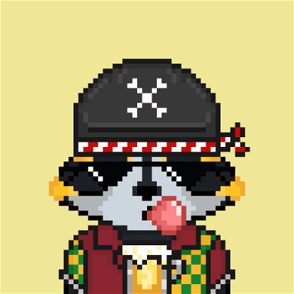 Pixel Raccoon #2130