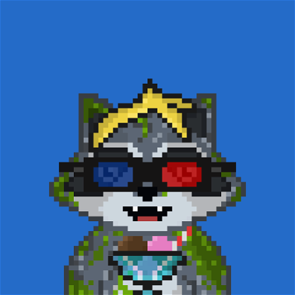 Pixel Raccoon #2138