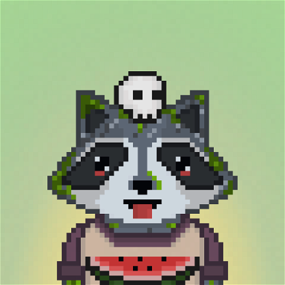 Pixel Raccoon #2140