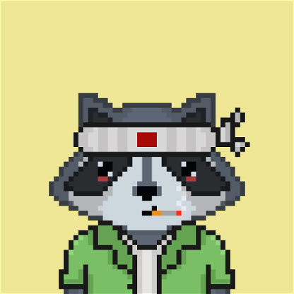 Pixel Raccoon #2141