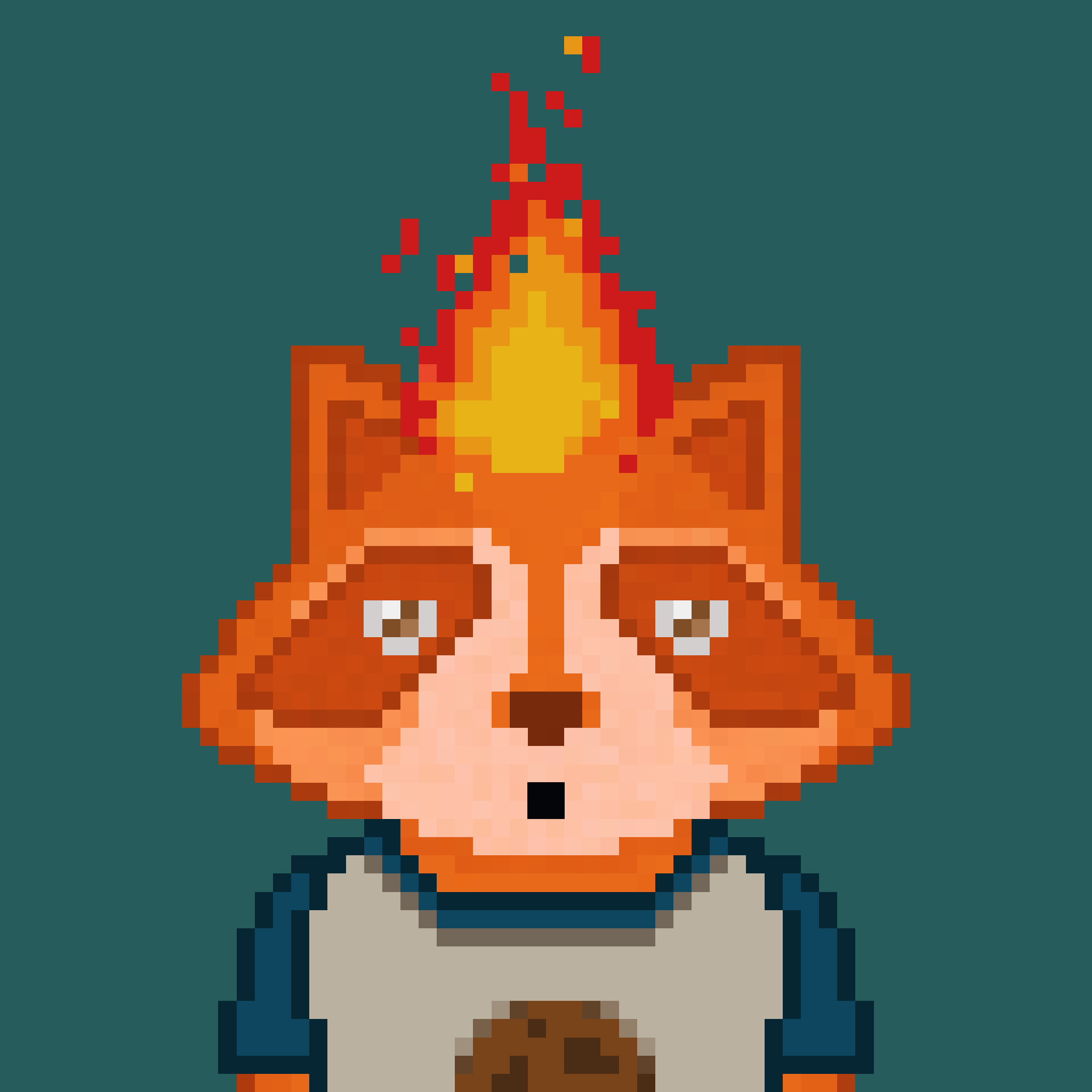 Pixel Raccoon #2143 NFT on Algorand