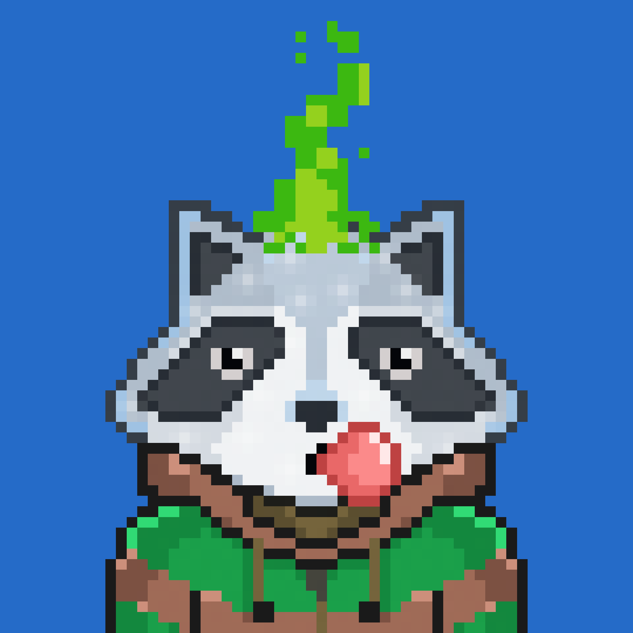 Pixel Raccoon #2149 NFT on Algorand